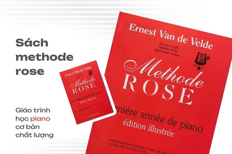 sách Methode Rose - Phương Pháp Học Đàn Piano Vỡ Lòng