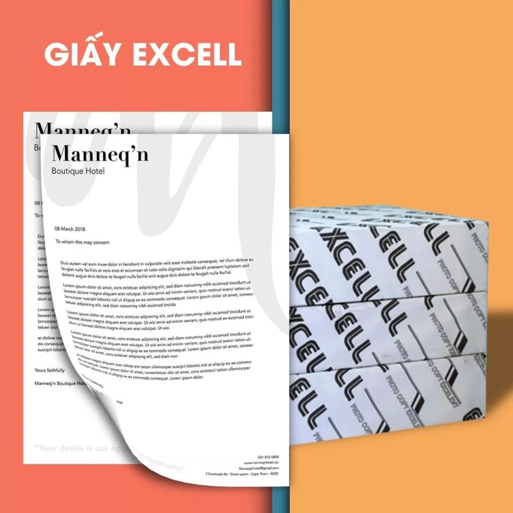 Giấy in, Giấy Photo văn phòng Excel A3 - Định Lượng 70.Gsm (500 Tờ) Một Ream - Indonesia 10