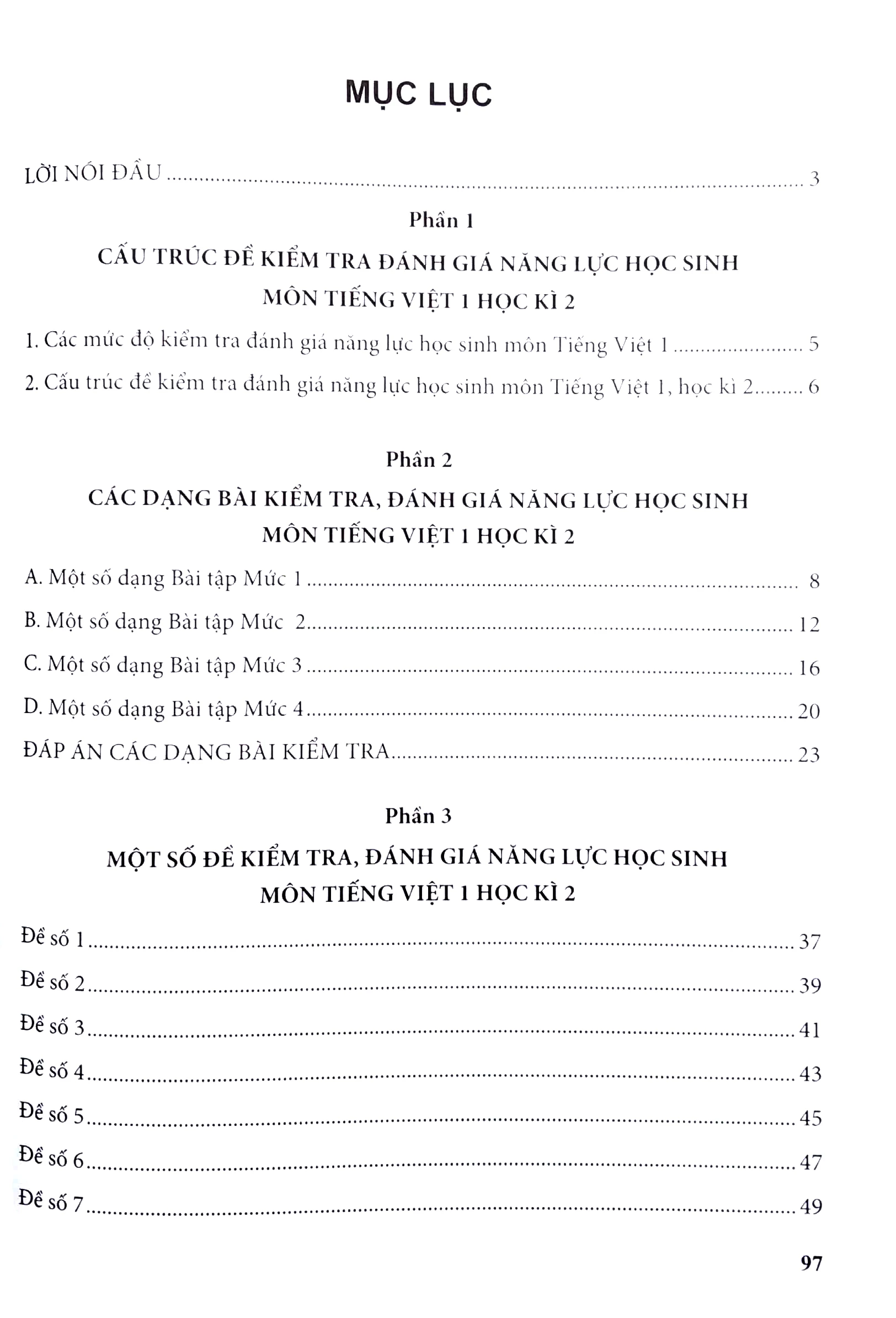 Kiểm tra, đánh giá năng lực học sinh Tiếng Việt Lớp 1 Học kì 2 4