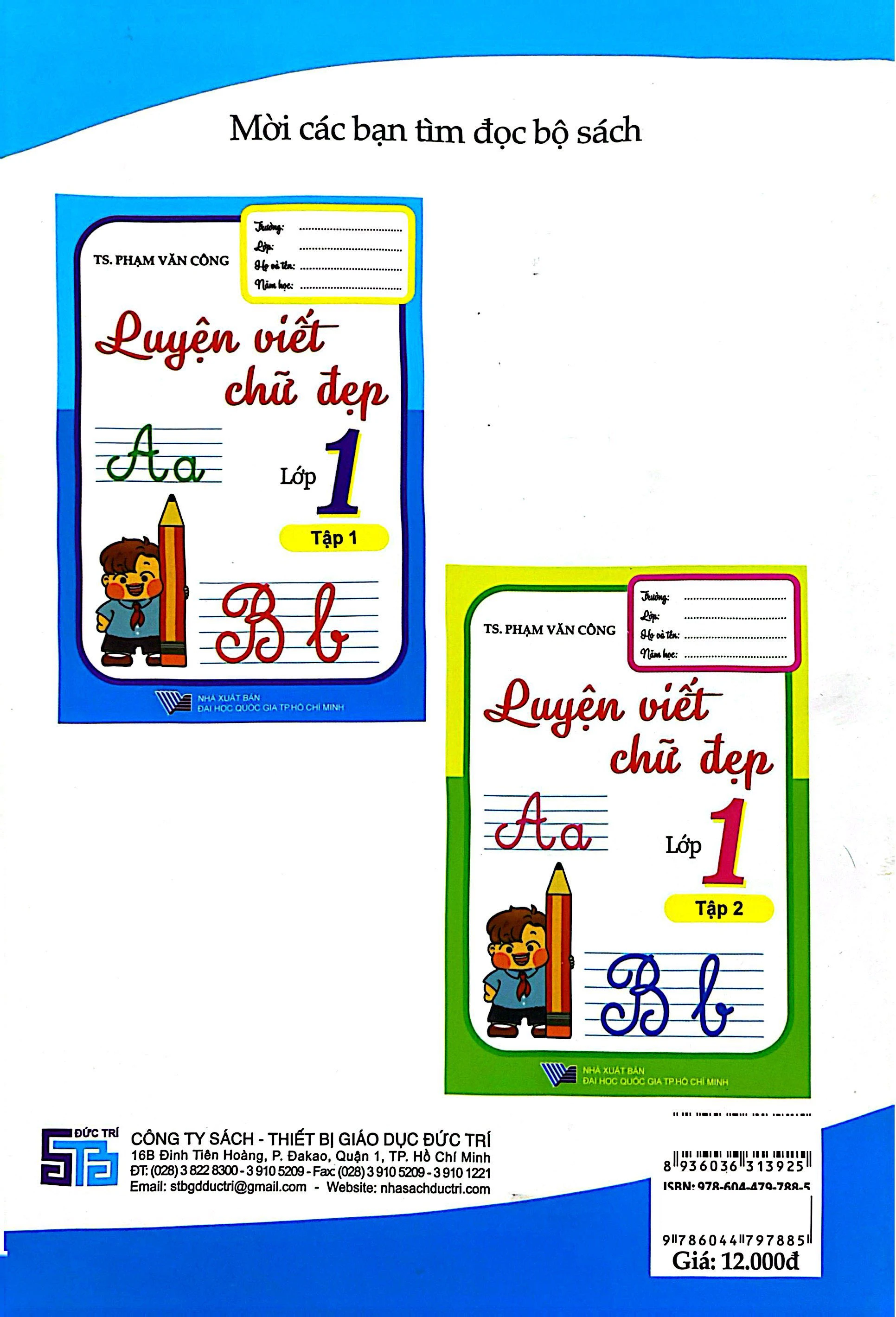 Luyện viết chữ đẹp Lớp 1 Tập 1 3