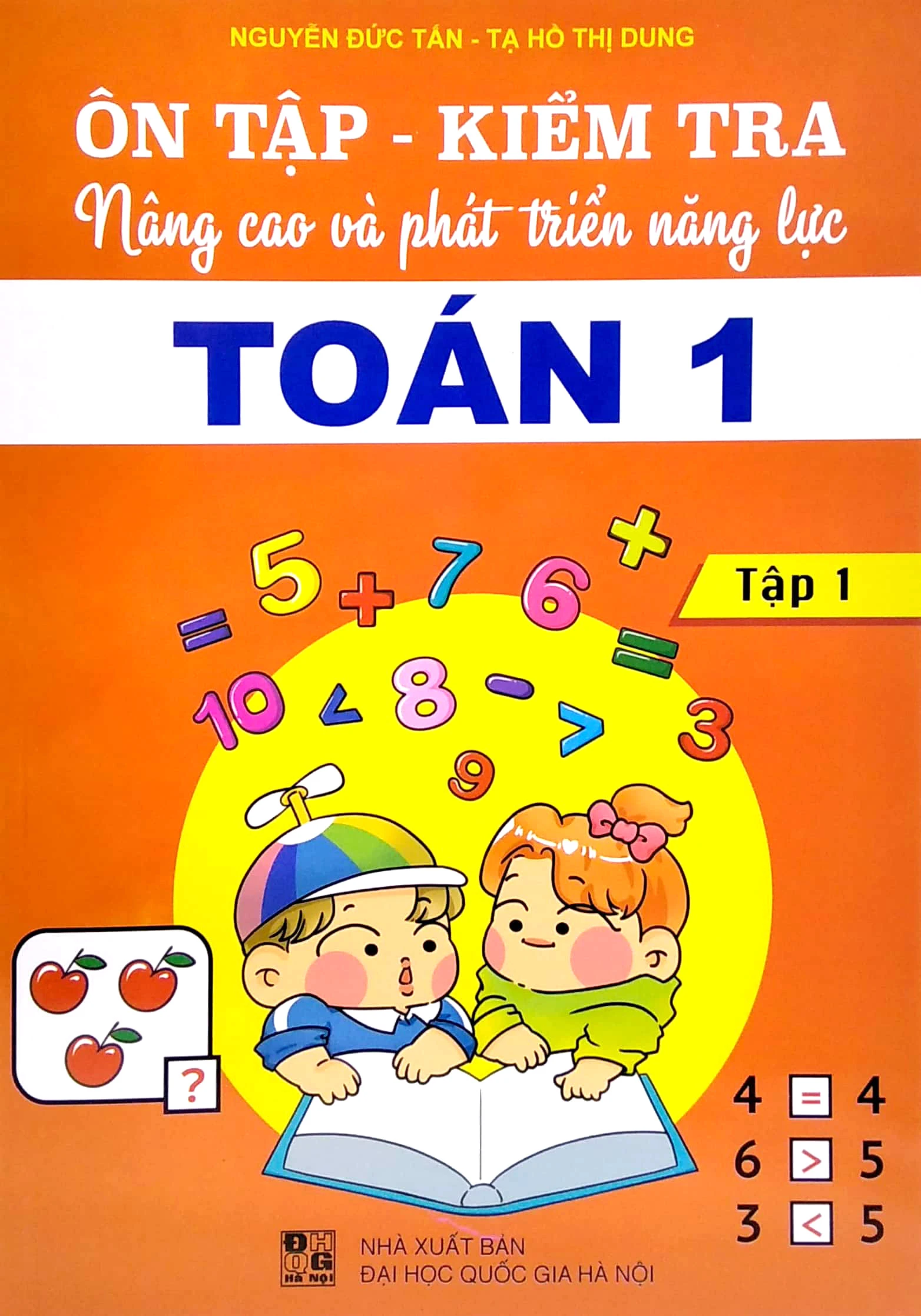 Ôn tập - kiểm tra nâng cao và phát triển năng lực Toán Lớp 1 Tập 1 0