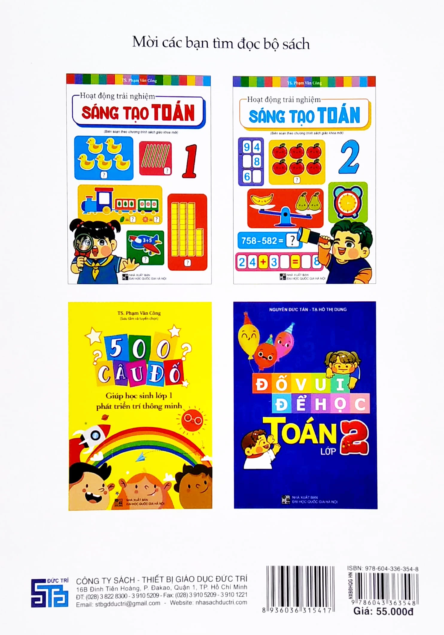 Hoạt động trải nghiệm sáng tạo Toán Lớp 1 5